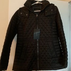 Andrew Mark Black Winter Coat